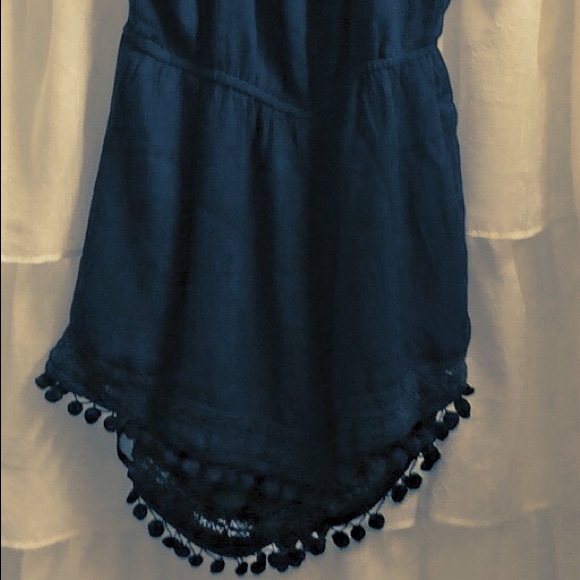 American Eagle Halter Romper with poms - Picture 3 of 3